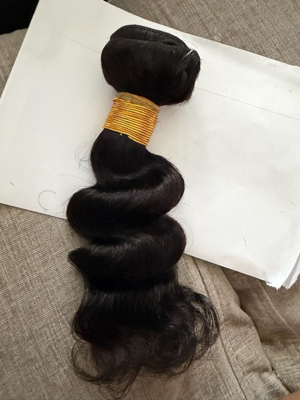 Natural Black Wavy Human Hair Bundle